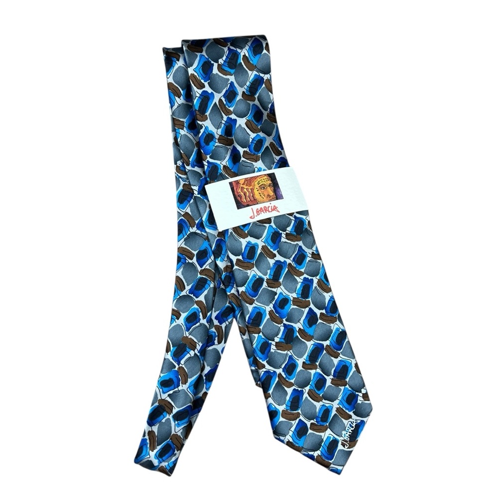 J. Jerry Garcia Tie Ritual Moon Watercolor Collection Artist Proof No 8 Silk NWT